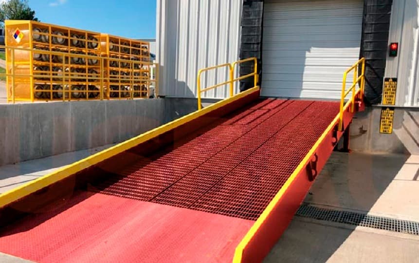 Rampas Industriales de Patio (Yard Ramps) — PyE Puertas y Equipos de Anden